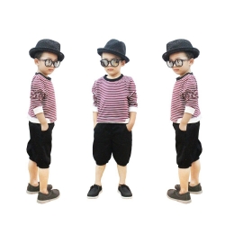 Set quần kaki phối áo thun sọc - Thời Trang Trẻ Em Kid Style - Công Ty TNHH Thương Mại Dịch Vụ Kid Style